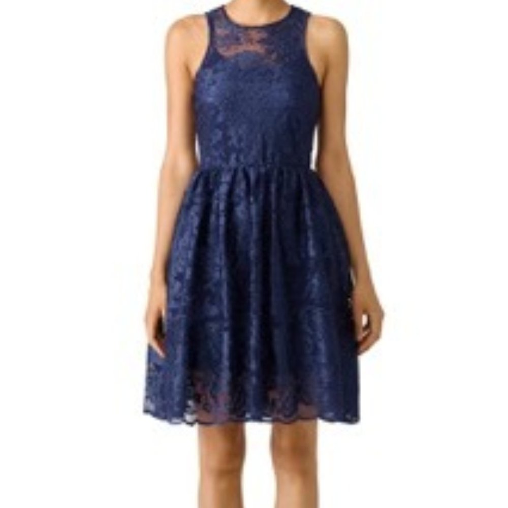 Blue Cocktail Dress